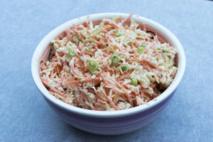 Zelfgemaakte coleslaw