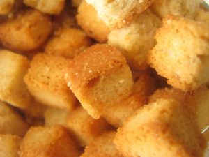 Croutons uit de Airfryer