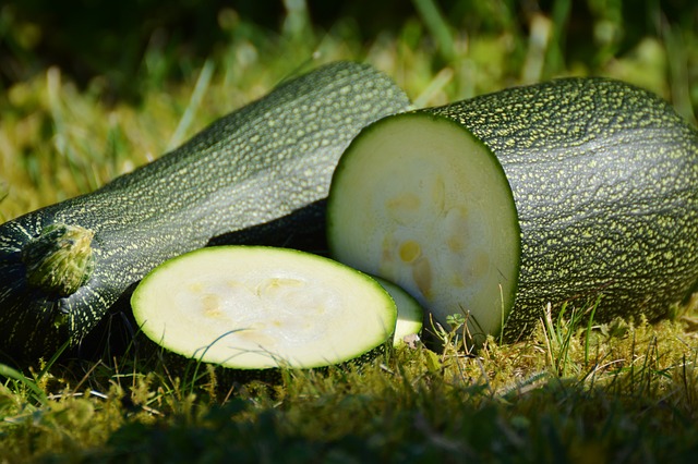 Courgettes met een krokant kaaskorstje