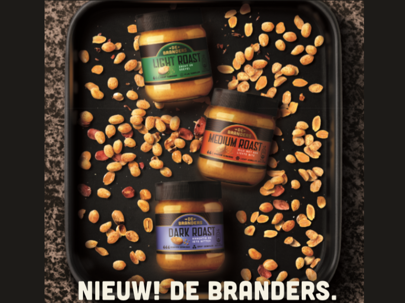 Review: de drie nieuwe varianten pindakaas van Calvé De Branders