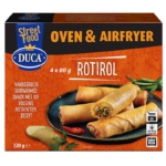 Review: Rotirollen van Duca uit de airfryer