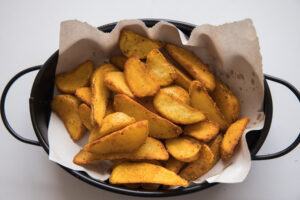 Aardappelpartjes super krokant uit de airfryer